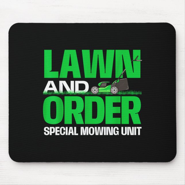 Lawn And Order Special Mowing Unit - Lawn Mower Ga Musmatta (Framsidan)