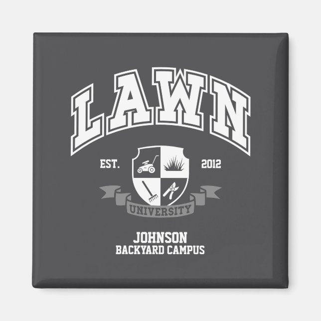 Lawn Mowing Funny Yard Work For Dad Grandpa _1  Magnet (Framsidan)