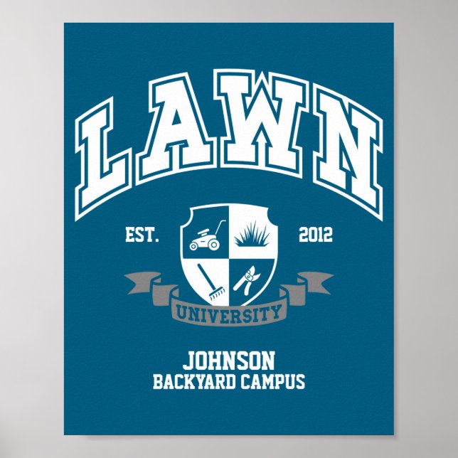 Lawn Mowing Funny Yard Work For Dad Grandpa _1  Poster (Framsidan)