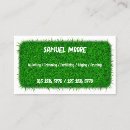 Lawn Mowing Visitkort