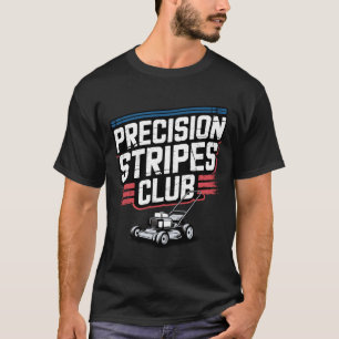Lawn Striper Grönyvård Precision Gräsklippare Land T Shirt