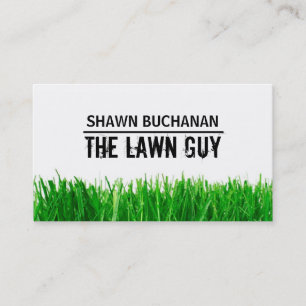 Lawncare visitkort