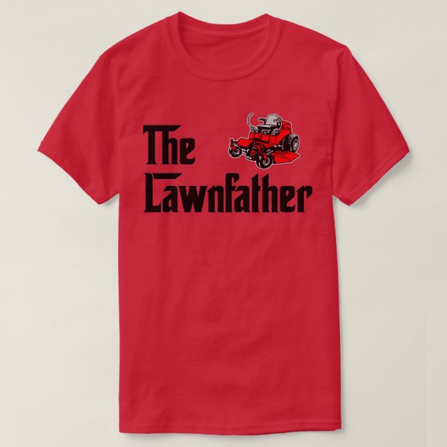 Lawnfather T Shirt (Design framsida)