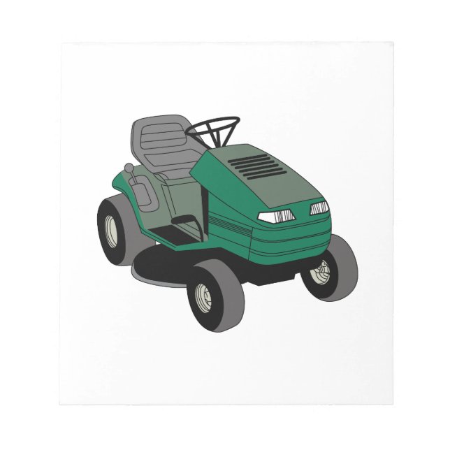 Lawnmower Anteckningsblock (Framsida)