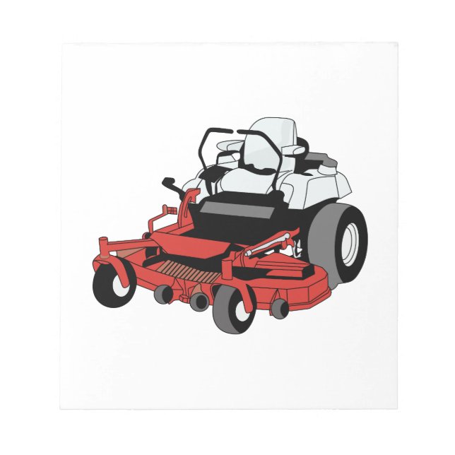 Lawnmower Anteckningsblock (Framsida)