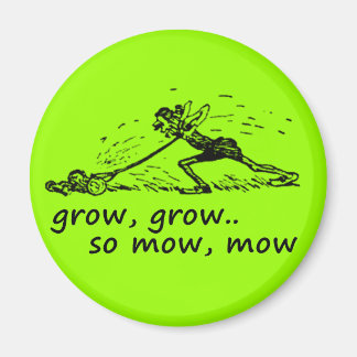 Lawnmower Man Magnet
