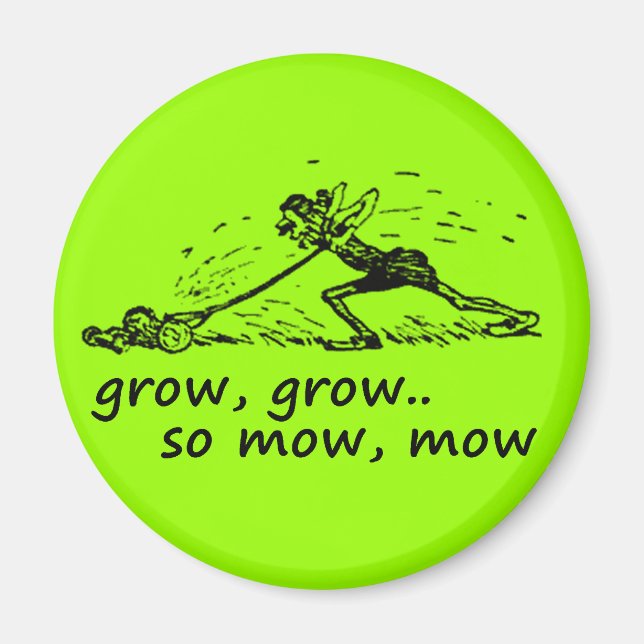 Lawnmower Man Magnet (Framsidan)
