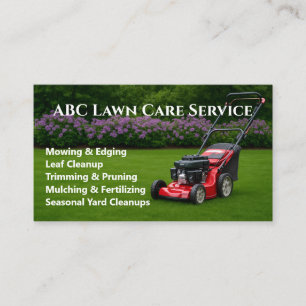 Lawnpro Premium Service Visitkort