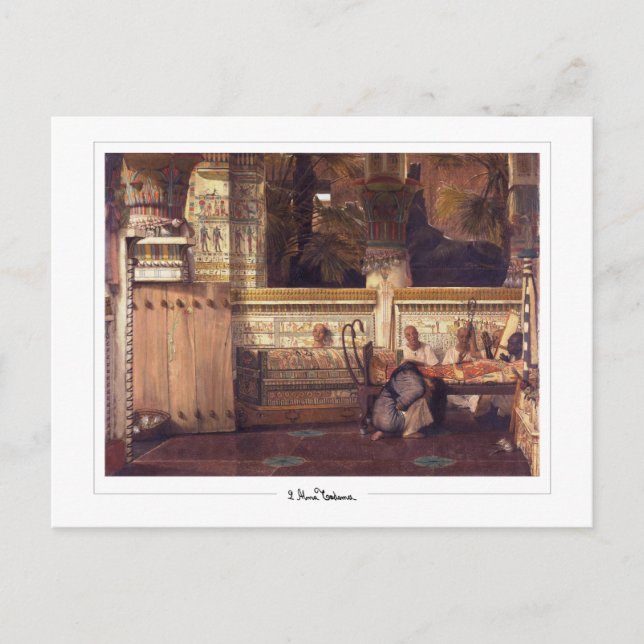 Lawrence Alma-Tadema #10 - Fine Art Postcard Vykort (Framsida)