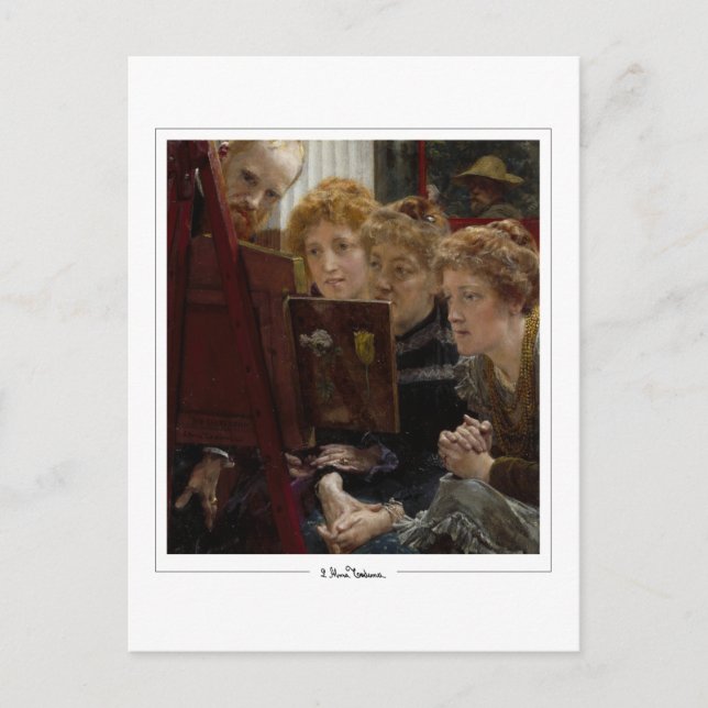 Lawrence Alma-Tadema #125 - Fine Art Postcard Vykort (Framsida)