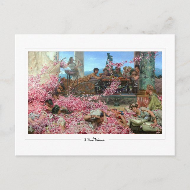 Lawrence Alma-Tadema #162 - Fine Art Postcard Vykort (Framsida)