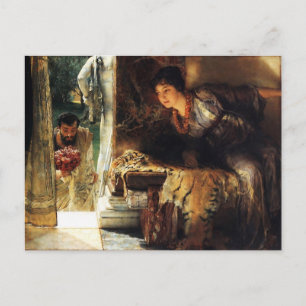Lawrence Alma-Tadema 1883 Välkomsthälsning Vykort