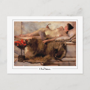 Lawrence Alma-Tadema #189 - Fine Art Postcard Vykort