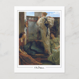 Lawrence Alma-Tadema #1 - vykort för konst