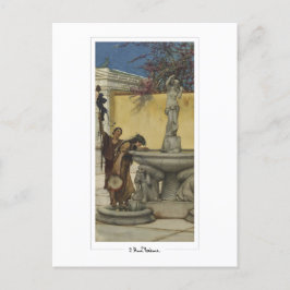 Lawrence Alma-Tadema #21 - Fine Art Postcard Vykort