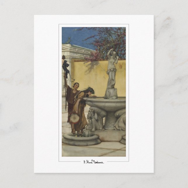 Lawrence Alma-Tadema #21 - Fine Art Postcard Vykort (Framsida)