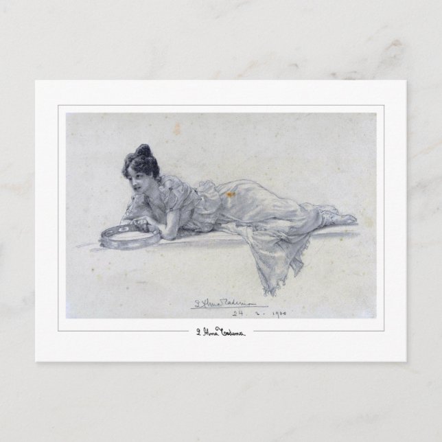 Lawrence Alma-Tadema #233 - Fine Art Postcard Vykort (Framsida)