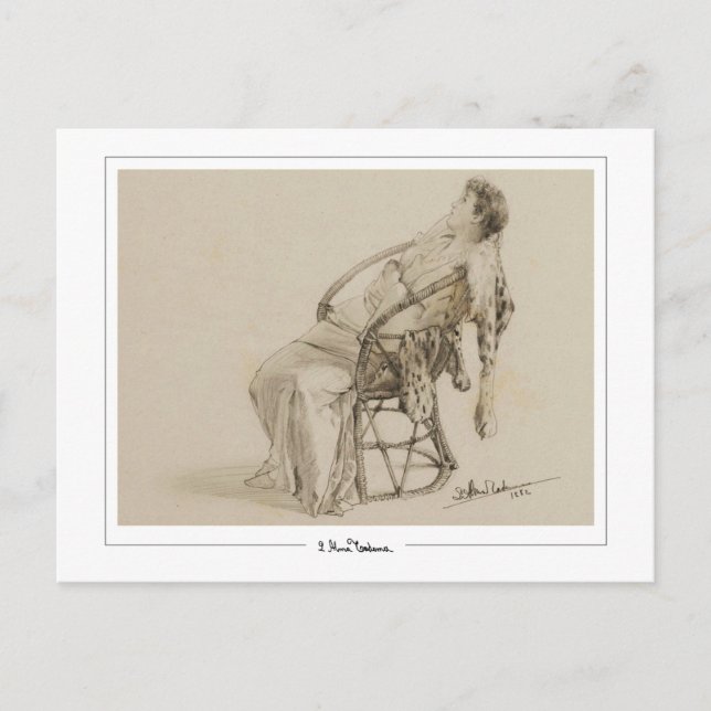 Lawrence Alma-Tadema #260 - Fine Art Postcard Vykort (Framsida)
