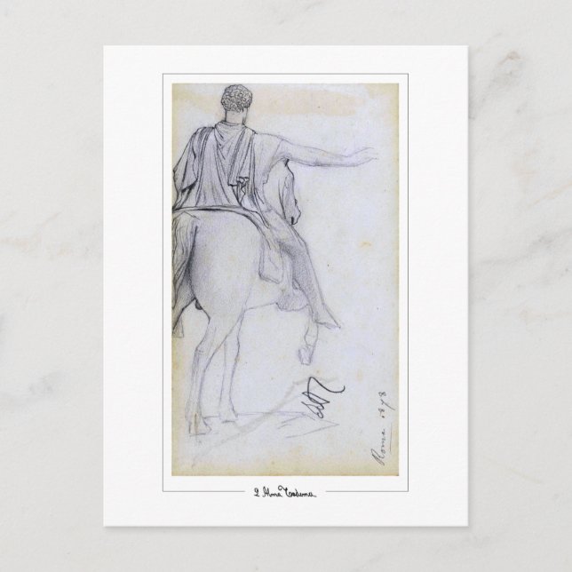 Lawrence Alma-Tadema #262 - Fine Art Postcard Vykort (Framsida)