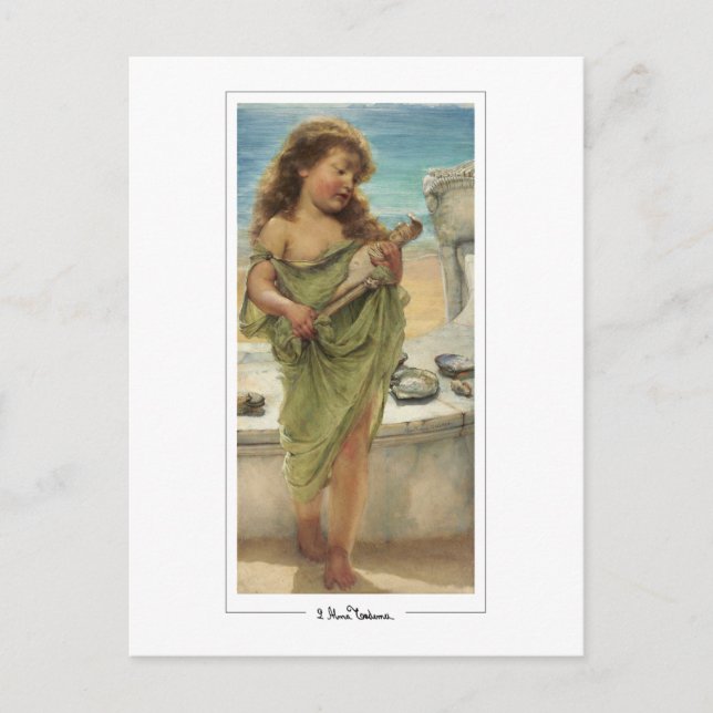 Lawrence Alma-Tadema #295 - Fine Art Postcard Vykort (Framsida)
