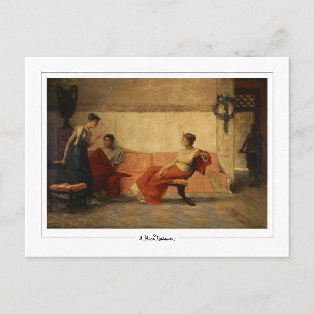 Lawrence Alma-Tadema #298 - Fine Art Postcard Vykort (Framsida)
