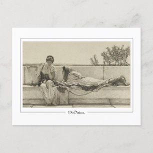 Lawrence Alma-Tadema #318 - Fine Art Postcard Vykort