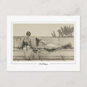 Lawrence Alma-Tadema #318 - Fine Art Postcard Vykort