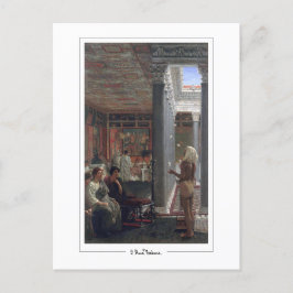 Lawrence Alma-Tadema #37 - Fine Art Postcard Vykort