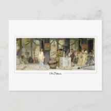 Lawrence Alma-Tadema #3 - Finkonstkort