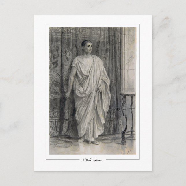 Lawrence Alma-Tadema #57 - Fine Art Postcard Vykort (Framsida)