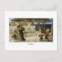 Lawrence Alma-Tadema #5 - Finkonstkort