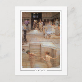 Lawrence Alma-Tadema #61 - Fine Art Postcard Vykort