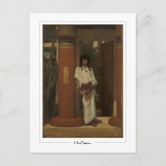 Lawrence Alma-Tadema #82 - Fine Art Postcard Vykort (Framsida)
