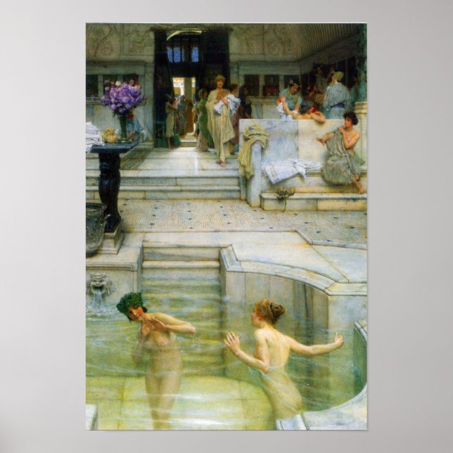 Lawrence Alma-Tadema - En favorittradition Poster (Framsidan)