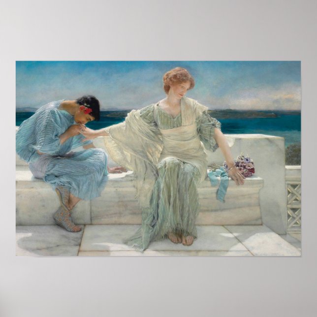 Lawrence Alma-Tadema - fråga mig inte mer Poster (Framsidan)