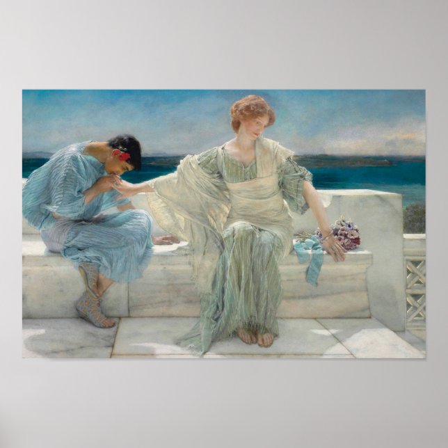 Lawrence Alma-Tadema - fråga mig inte mer Poster (Framsidan)