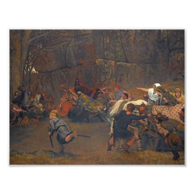Lawrence Alma-Tadema - Gunthram Bose och hans Fototryck (Framsidan)