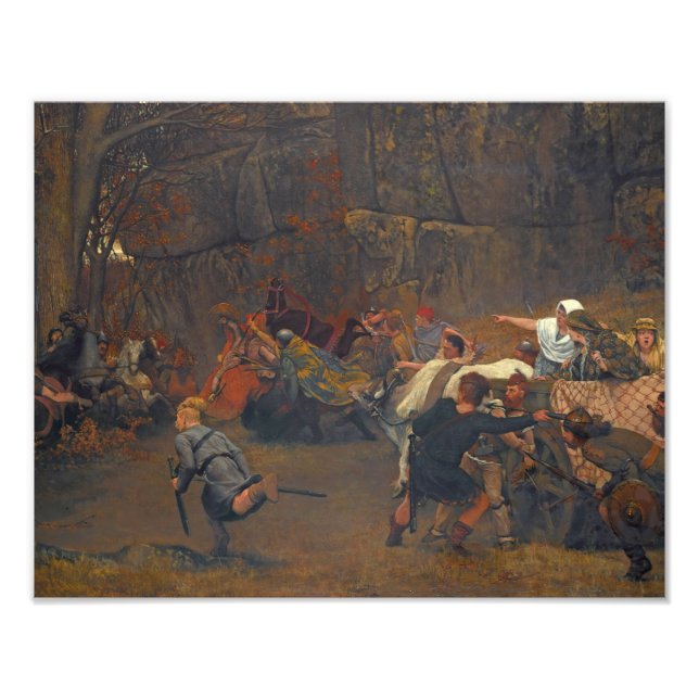 Lawrence Alma-Tadema - Gunthram Bose och hans Fototryck (Framsidan)