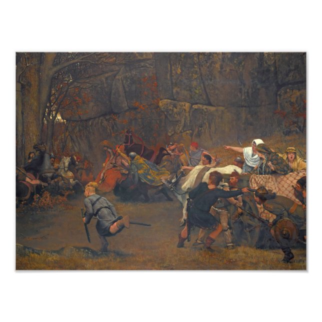 Lawrence Alma-Tadema - Gunthram Bose och hans Fototryck (Framsidan)