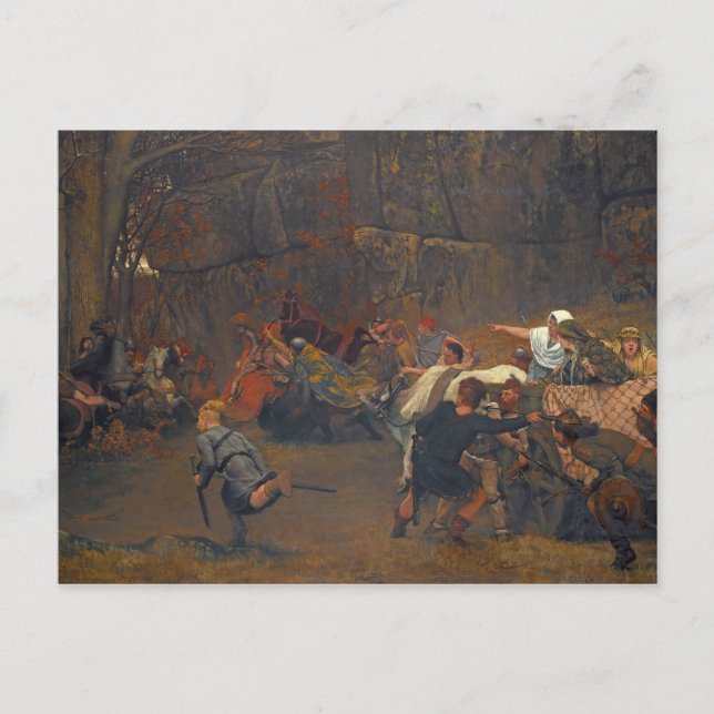 Lawrence Alma-Tadema - Gunthram Bose och hans Vykort (Framsida)