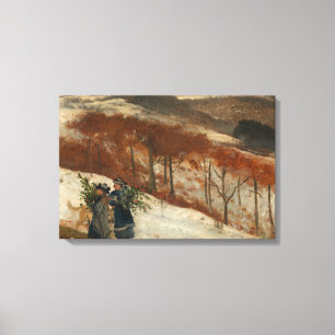 Lawrence Alma-Tadema - Landschaft im Wienerwald Canvastryck