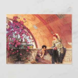 Lawrence Alma Tadema Omedvetna rivaler vykort