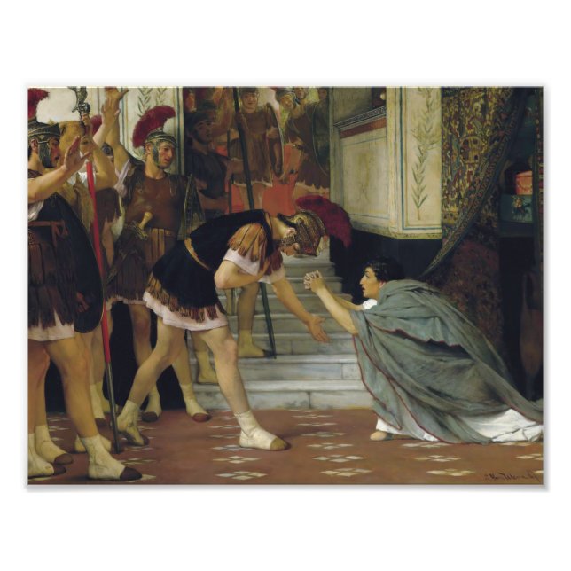 Lawrence Alma-Tadema - Proclaudius Fototryck (Framsidan)