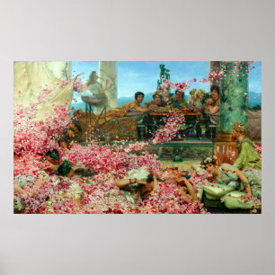 Lawrence Alma-Tadema Ron Heliogabalus Poster