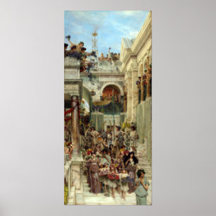 Lawrence Alma-Tadema vår Poster