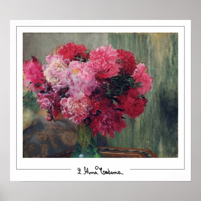 Lawrence Alma-Tadema Zedign Art Poster #11 (Framsidan)