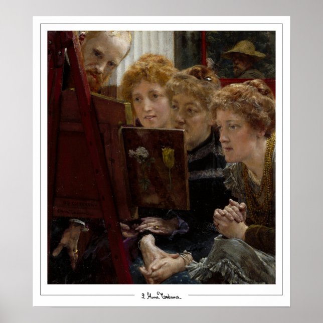 Lawrence Alma-Tadema Zedign Art Poster #125 (Framsidan)