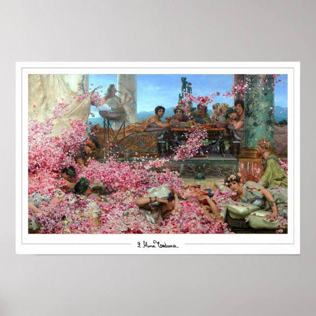 Lawrence Alma-Tadema Zedign Art Poster #162 (Framsidan)