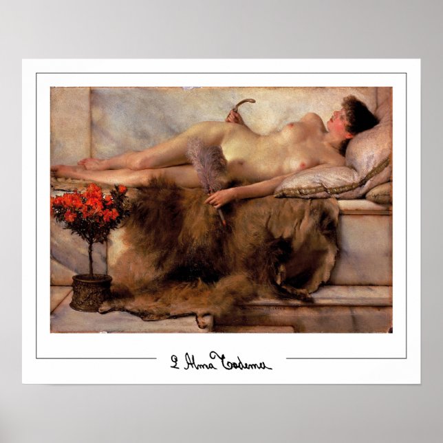 Lawrence Alma-Tadema Zedign Art Poster #189 (Framsidan)