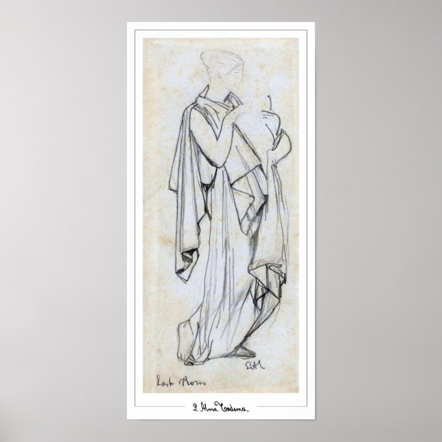 Lawrence Alma-Tadema Zedign Art Poster #245 (Framsidan)